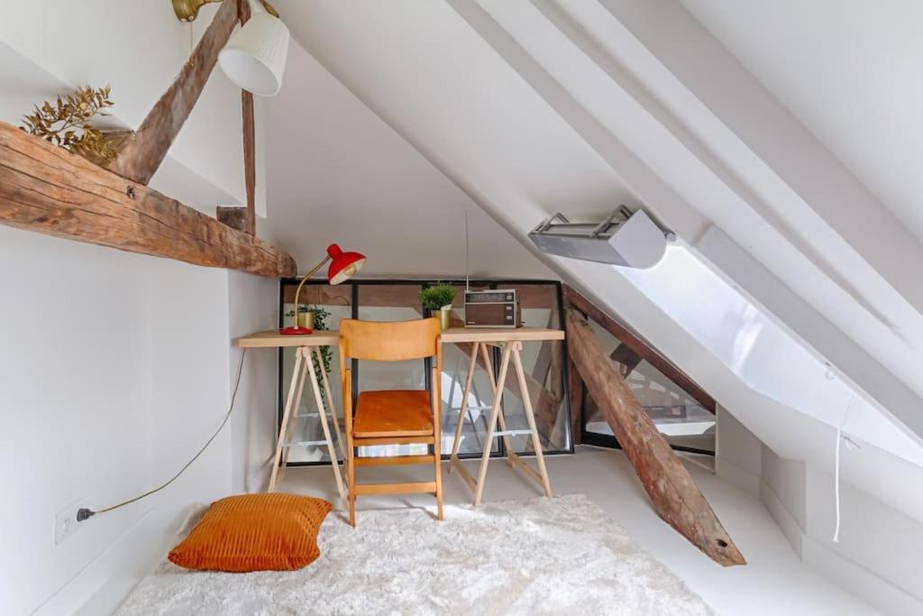 Appartamento Mykeypers - Fantastic Designed Parisan Loft 2Br/6P- Le Marais Esterno foto
