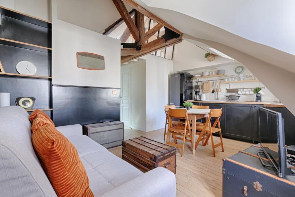 Appartamento Mykeypers - Fantastic Designed Parisan Loft 2Br/6P- Le Marais Esterno foto